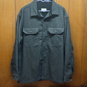 American Eagle Outfitters Gray Shirt Jacket